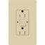 Claro 15a GFCI Self Testing Receptacle (Ivory)