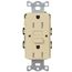Claro 15a GFCI Self Testing Receptacle (Ivory)