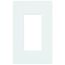 Claro Wall Plate 1 Gang (White)