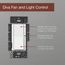 Diva 3-Speed Quiet Fan-Speed Control and Light Switch, 1 Pole (White)