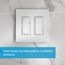 Caseta Claro 3-Way Smart Paddle Switch Light 120V, 5A (Almond)