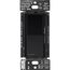 Caseta Diva 3-Way Smart In-Wall Paddle & Dimmer Switch (Black) (120V)