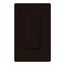 Diva 0-10V fluorescent/LED Paddle & Dimmer Switch, 1 Pole 3-Way 120-277V, 8A (Brown)