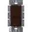 Diva 0-10V fluorescent/LED Paddle & Dimmer Switch, 1 Pole 3-Way 120-277V, 8A (Brown)