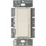 Diva 0-10V fluorescent/LED Paddle & Dimmer Switch, 1 Pole 3-Way 120-277V, 8A (Light Almond)