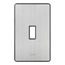Fassada 1-Gang Traditional Wall Plate (Stainless Steel)