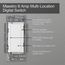 MAESTRO Multi Location Switch 120V, 8A (Ivory)