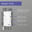 Maestro Timer Switch for Dimmable LED Bulbs, Multi-Location, 120V, 5A (Midnight)