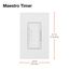 Maestro Timer Switch for Dimmable LED Bulbs, Multi-Location, 120V, 5A (Snow)