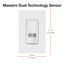 Maestro Dual-Tech Occupancy Sensor Switch, 6A 1 Pole (Brown)