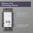 Maestro Dual-Tech Vacancy Sensor Switch, 6A 1 Pole (Hot)