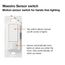 Maestro 1 Pole Occupancy Sensor Switch, 120V, 5A 3-Way (Biscuit)