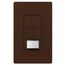 Maestro Dual-Circuit Single-Pole Occupancy Sensor & Partial-On Switch 120V, 6A (Brown)