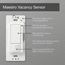 Maestro 1 Pole Vacancy Sensor Switch, 120V, 2A (Almond)