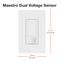 Maestro Dual Voltage Vacancy Sensor switch, 6A, 1 Pole (Black)
