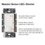 Maestro LED+ Occupancy Sensor/Dimmer Switch, 150W LED 1 Pole, Multi-Location (Light Almond)