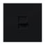 Nova 3-Wire Dimmer for Ballasts/LED Drivers 15.3, 1-Pole, 120V, Small Control,w/ Wall Plate, Black