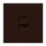 Nova 3-Wire Dimmer for Ballasts/LED Drivers 15.3, 1-Pole, 120V, Small Control,w/ Wall Plate, Brown