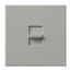 Nova 3-Wire Dimmer for Ballasts/LED Drivers 15.3, 1-Pole, 120V, Small Control,w/ Wall Plate, Gray