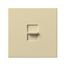 Nova T Dimmer, 1500W Incandescent/Halogen Only, Single-Pole, 120V, Small Control,w/ Wall Plate