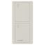 Pico 2-Button Battery-Operated Wireless Smart Control Switch for Lights Light (Almond)