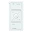 Pico 3-Button Raise/Lower Battery-Operated Wireless Smart Control Switch for Audio (White)