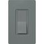 Claro On/Off Switch, 15 Amp/Single Pole, w/ Night Light (Slate)