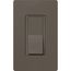 Claro On/Off Switch, 15 Amp/Single Pole, w/ Night Light (Truffle)