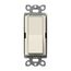 Claro On/Off Rocker Switch, 15A 4-Way (Pumice)