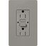 Claro 15A Self Test Tamper Resistant Duplex Receptacle (Cobblestone)