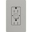 Claro 15A Self Test Tamper Resistant Duplex Receptacle (Pebble)