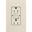 Claro 15A Self Test Tamper Resistant Duplex Receptacle (Pumice)