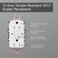 Claro 15A Self Test Tamper Resistant Duplex Receptacle (Pumice)