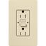 Claro 15A Self Test Tamper Resistant Duplex Receptacle (Sand)