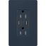 Claro 15A USB Duplex Receptacle (Cobblestone)