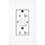 Claro 20A Self Test Tamper Resistant Duplex Receptacle (Brilliant White)