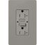 Claro 20A Self Test Tamper Resistant Duplex Receptacle (Cobblestone)