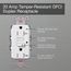 Claro 20A Self Test Tamper Resistant Duplex Receptacle (Cobblestone)