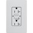 Claro 20A Self Test Tamper Resistant Duplex Receptacle (Mist)