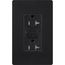 Claro 20A Self Test Tamper Resistant Duplex Receptacle  (Midnight)
