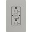 Claro 20A Self Test Tamper Resistant Duplex Receptacle (Pebble)