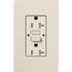 Claro 20A Self Test Tamper Resistant Duplex Receptacle (Pumice)