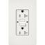 Claro 20A Self Test Tamper Resistant Duplex Receptacle (Architectural White)