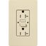Claro 20A Self Test Tamper Resistant Duplex Receptacle (Sand)