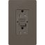 Claro 20A Self Test Tamper Resistant Duplex Receptacle (Truffle)