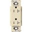 Claro 20A Tamper-Resistant Duplex Receptacle, Satin (Sand)