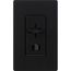Skylark Dimmer Switch for Electronic Low-Voltage, 300W Incandescent, 1 Pole (Black)