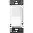 Sunnata Rocker Switch, for 6A Lighting or 3A 1/10 HP Motor, 1 Pole/Multi Location (Brilliant White)