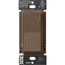 Sunnata Rocker Switch, for 6A Lighting or 3A 1/10 HP Motor, 1 Pole/Multi Location (Espresso)