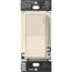 Sunnata Rocker Switch, for 6A Lighting or 3A 1/10 HP Motor, 1 Pole/Multi Location (Light Almond)